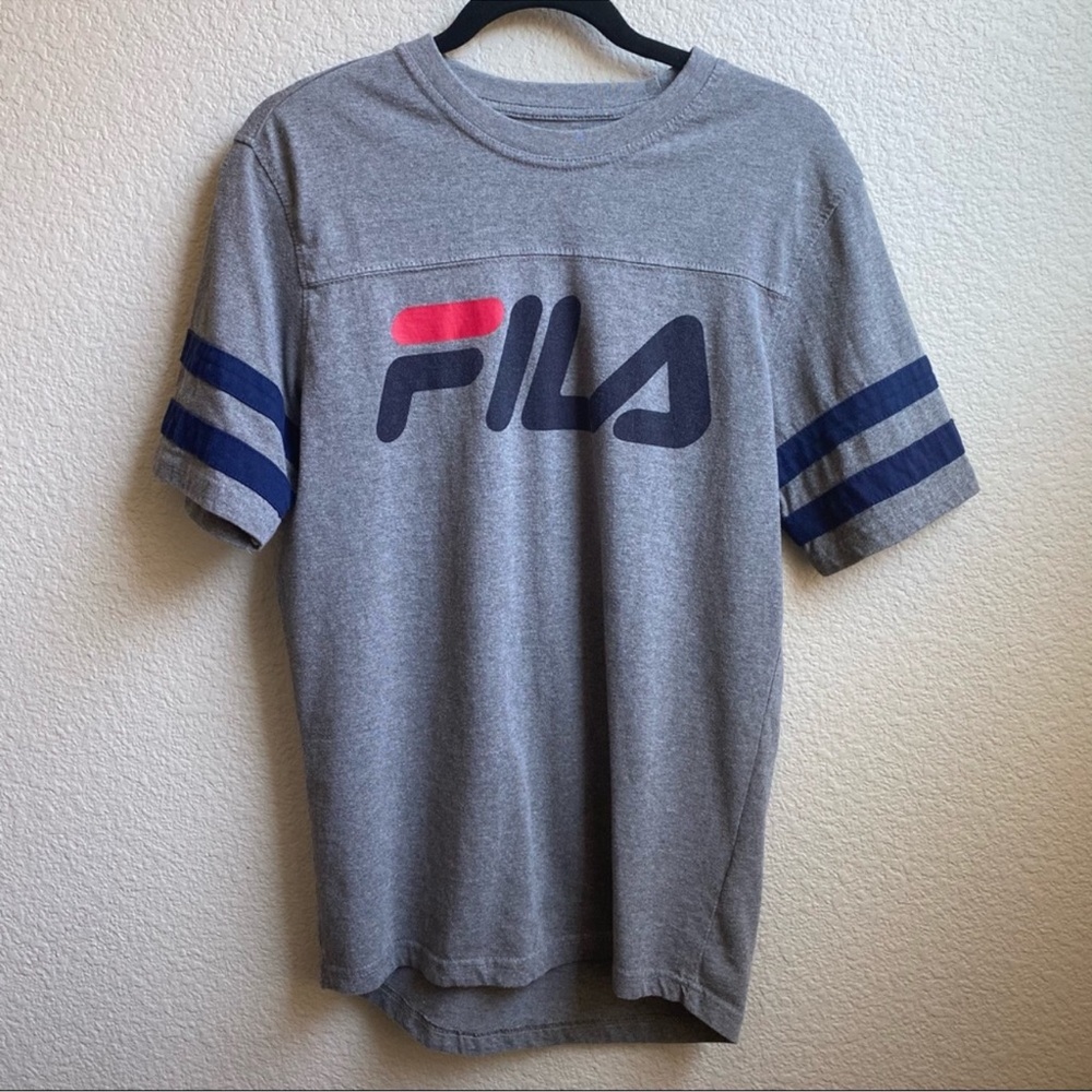 FILA graphic gray T-shirt